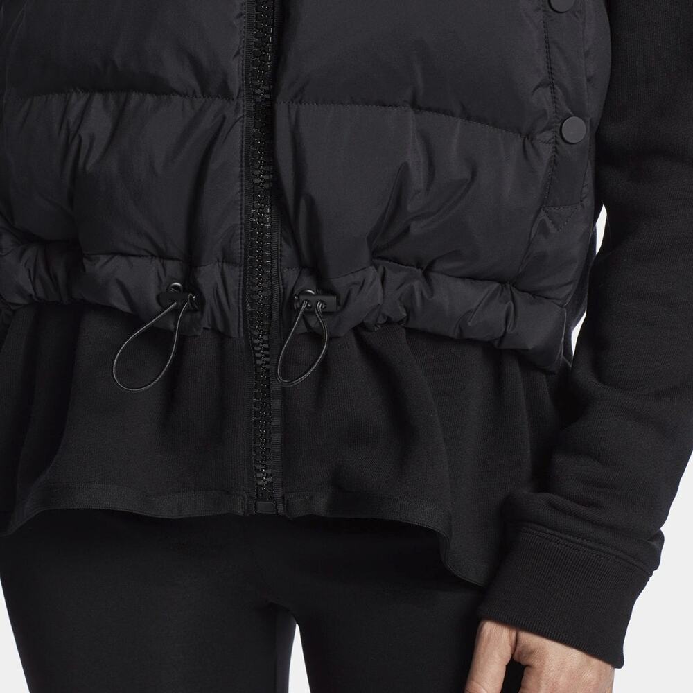 James Perse x Yosemite Mixed Media Jacket Zip Puffer Black Size 1 US Small - Picture 8 of 16